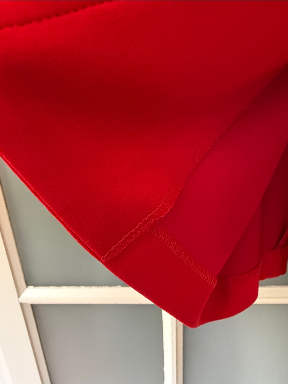 Joseph Ribkoff Bold Red Button-Front Tunic - Picture 4 of 4